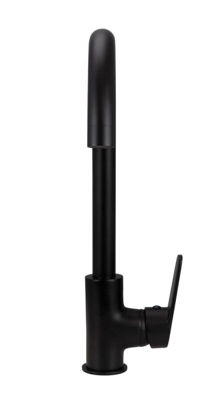 Aquanello Casa Fekete egykaros konyhai csaptelep BL-1201-CS