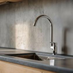 Aquanello Casa Konyhai csaptelep króm, felső karral CR-1202-CS