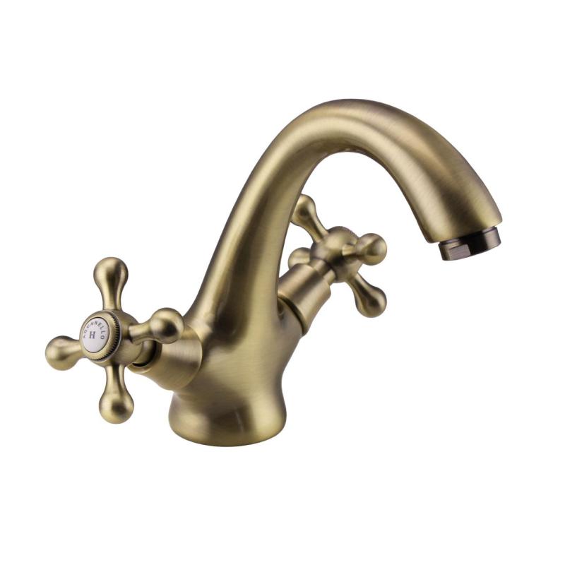 Aquanello Heritage Ascot Klasszikus nosztalgikus mosdócsaptelep bronz BN-4101-HA