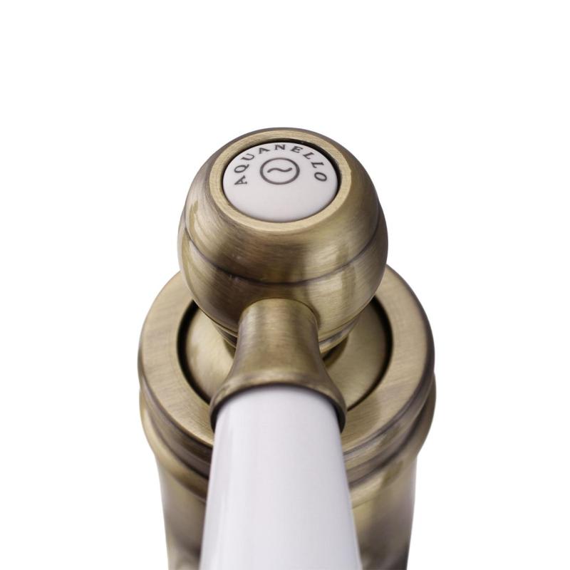 Aquanello Heritage Manor Klasszikus nosztalgikus mosdócsaptelep bronz BN-1001-HM