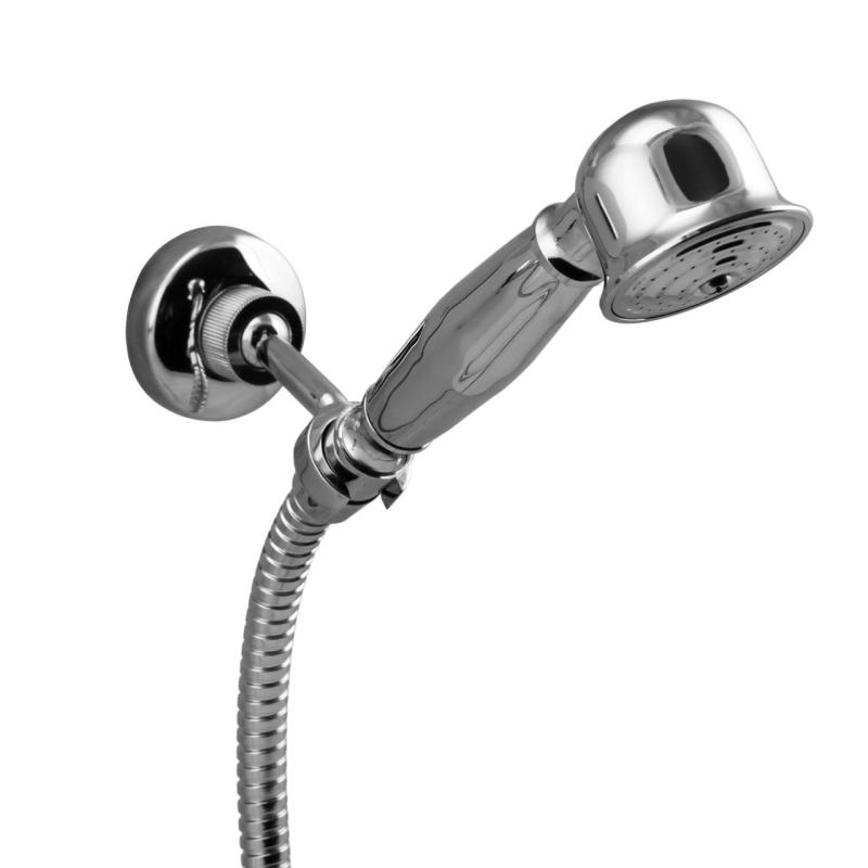 Aquanello Heritage Ascot Klasszikus szerelvényes zuhanycsaptelep csillaggombokkal, króm, kézi zuhannyal CR-2002-HA