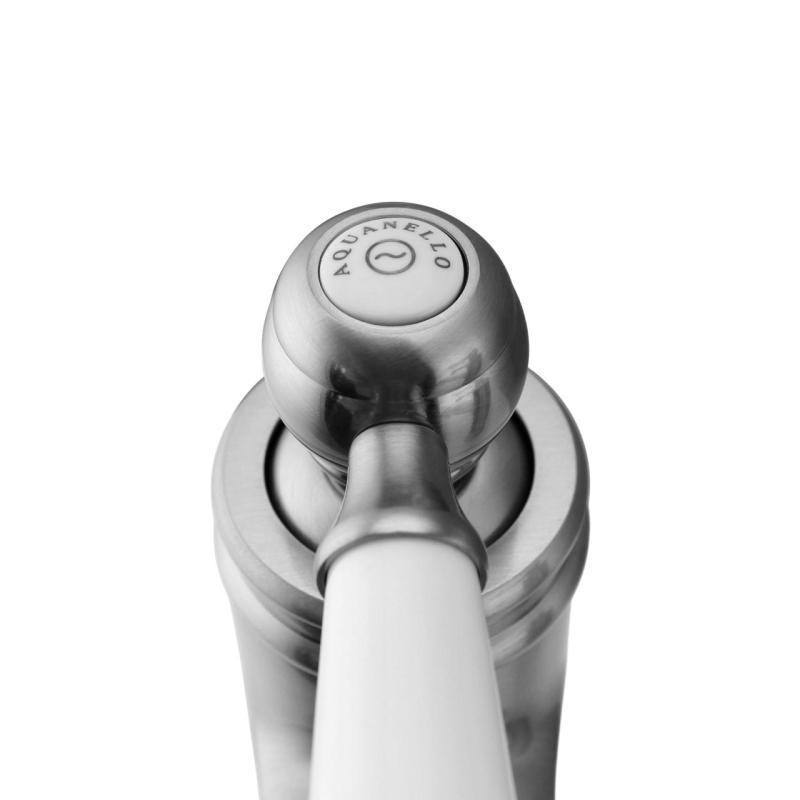 Aquanello Heritage Manor Klasszikus nosztalgikus mosdócsaptelep rozsdamentes acélból NB-1001-HM