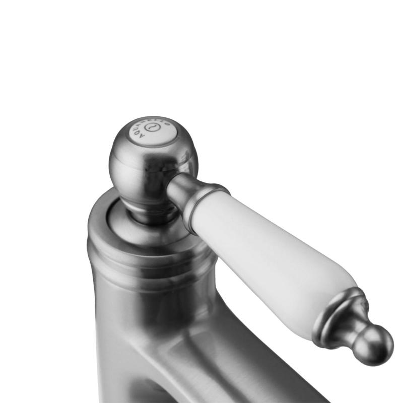 Aquanello Heritage Manor Klasszikus nosztalgikus mosdócsaptelep rozsdamentes acélból NB-1001-HM