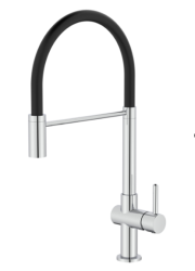 Aquanello Gastro Konyhai csaptelep rugalmas kifolyóval, króm CR-4400-GT
