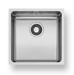 PM Lydia Stainless Steel Sink 40x40 cm: Undermount, Flush-Mount, and Overmount 1208972639