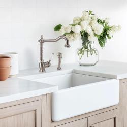 PB Nostalgikus, kihúzható konyhai kézi zuhany, klasszikus rozsdamentes acél