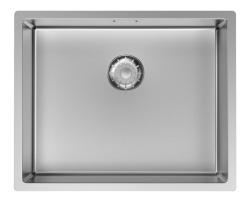 Pure.Sink Comfort Rozsdamentes acél mosogató, 50x40 cm, 10 mm-es sugárral, beépíthető, síkba építhető és felülről rögzíthető, PCM5040-02