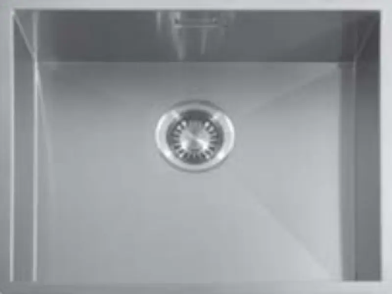 ABK Baronga rozsdamentes acél mosogatótálca 50x40 cm beépíthető BAR50F