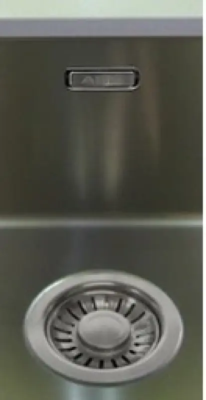 ABK Baronga másfél 1,5 rozsdamentes acél mosogató 15x40+34x40cm aláépíthető BAR1534F