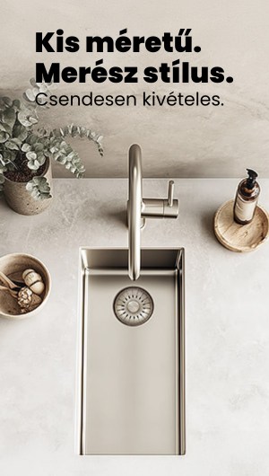 A Pure.Sink ötvözi a stílust, a funkcionalitást és az innovációt.